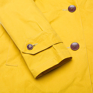 Courtney & Co. Charlbury 4011 Brown 109 buttons on raincoat